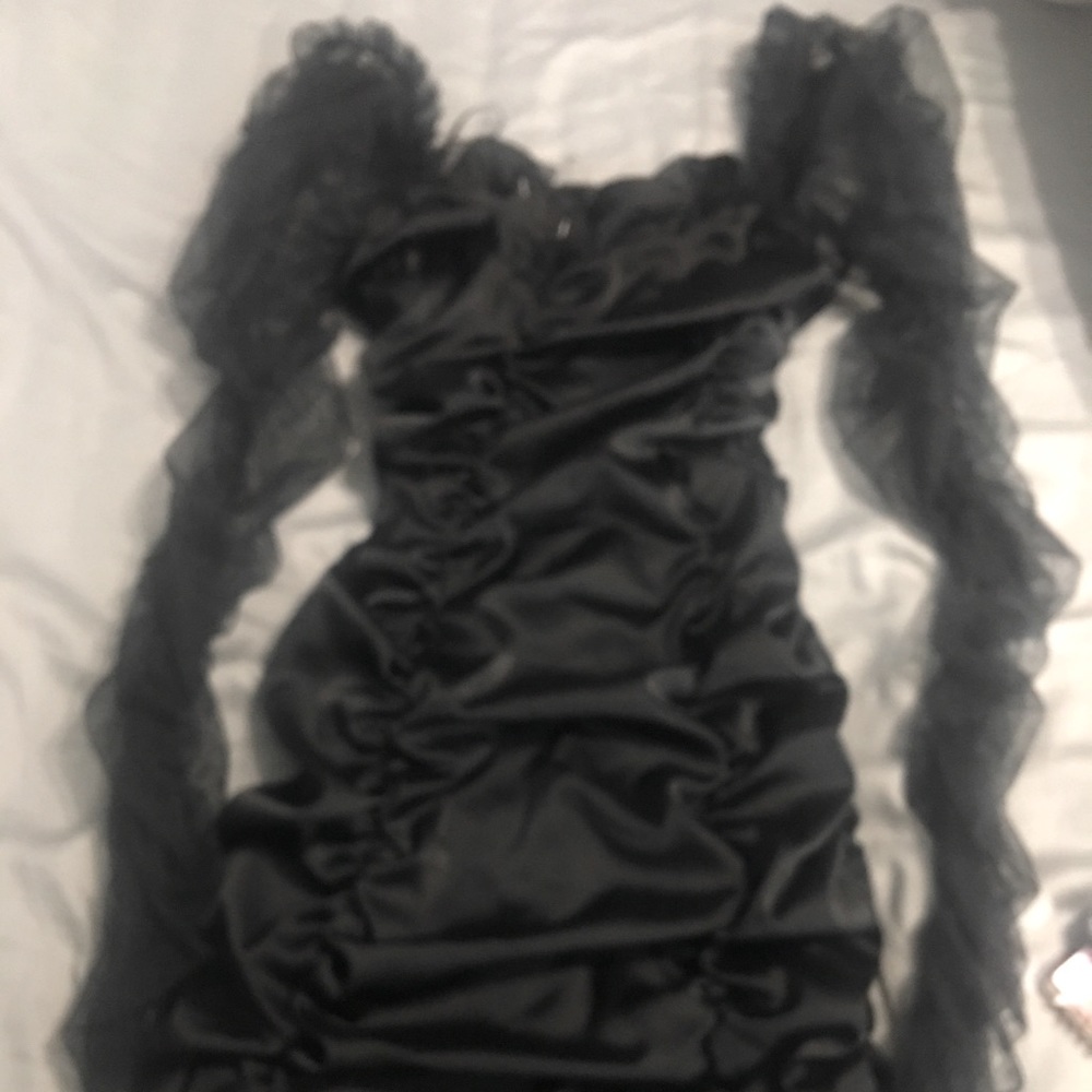 Black sexy ladies dress